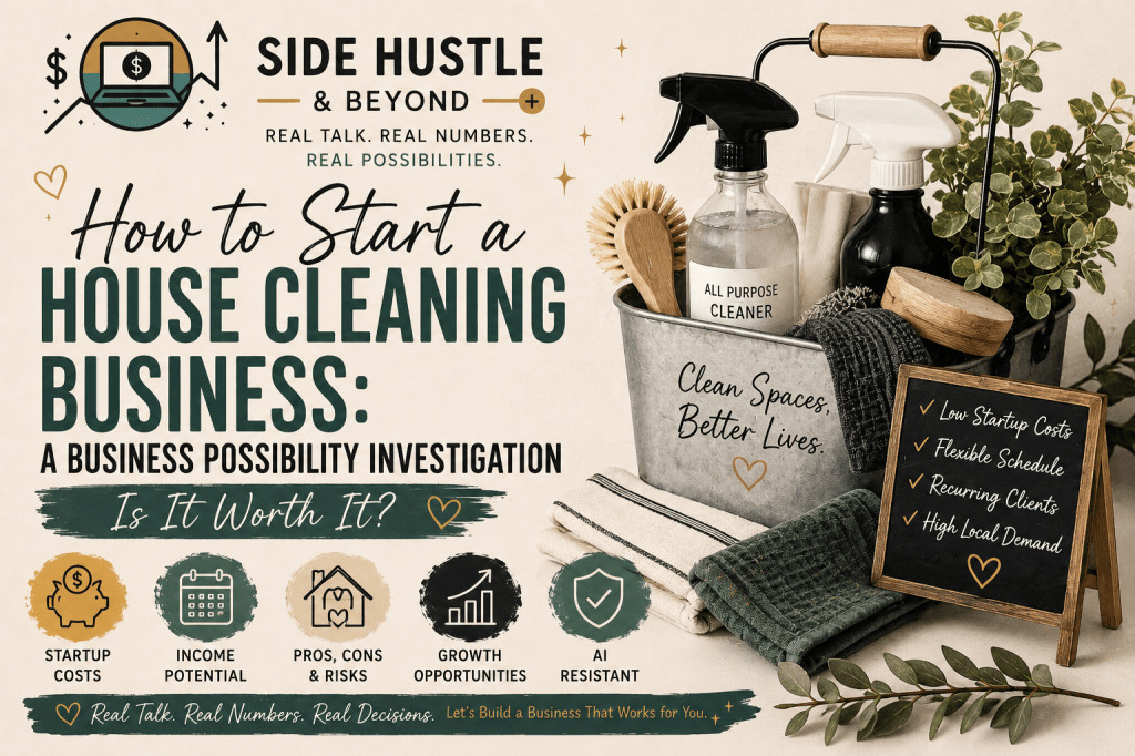 How to Start a House Cleaning Business: A Business Possibility&nbsp;Investigation